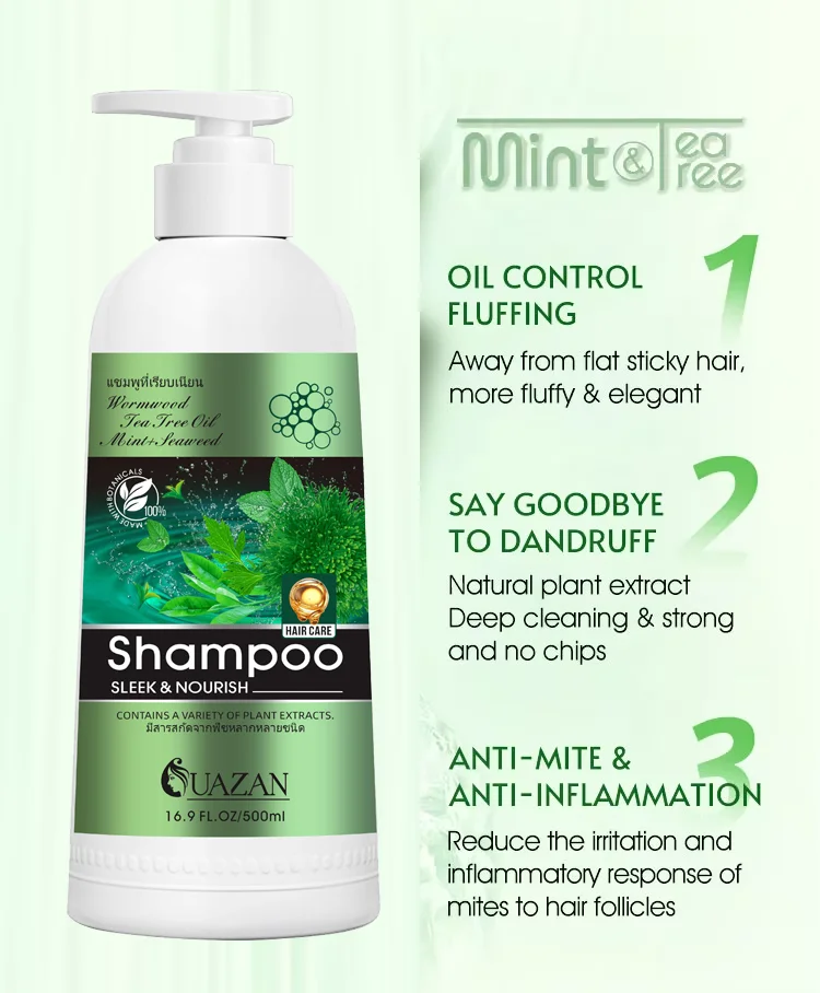 Factory Oem Natural Organic Vegan Hair Growth Anti-hair Loss Repairing ...