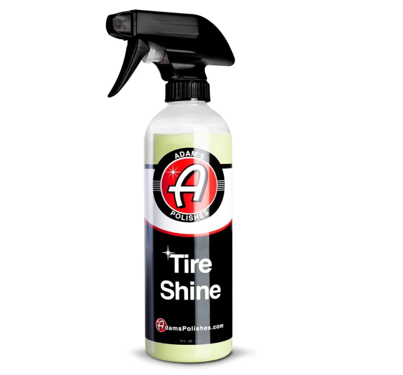 adam tire shine spray w/tire applicator