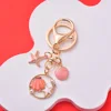 Portachiavi colorato serie L001 Pink Shell
