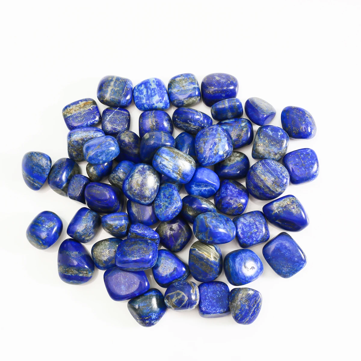 Bulk Wholesale Natural Lapis Lazuli Tumbled Crystals Stones Healing Crystal Tumbled Stones