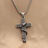 Silver pendant with a 3.0*60cm square pearl chain