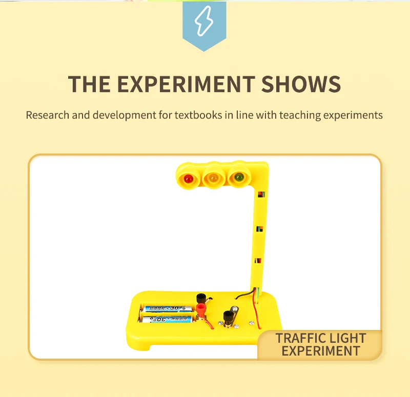 product new promotion primary school physics kits magnetism experiment circuit box set experiment kit-8