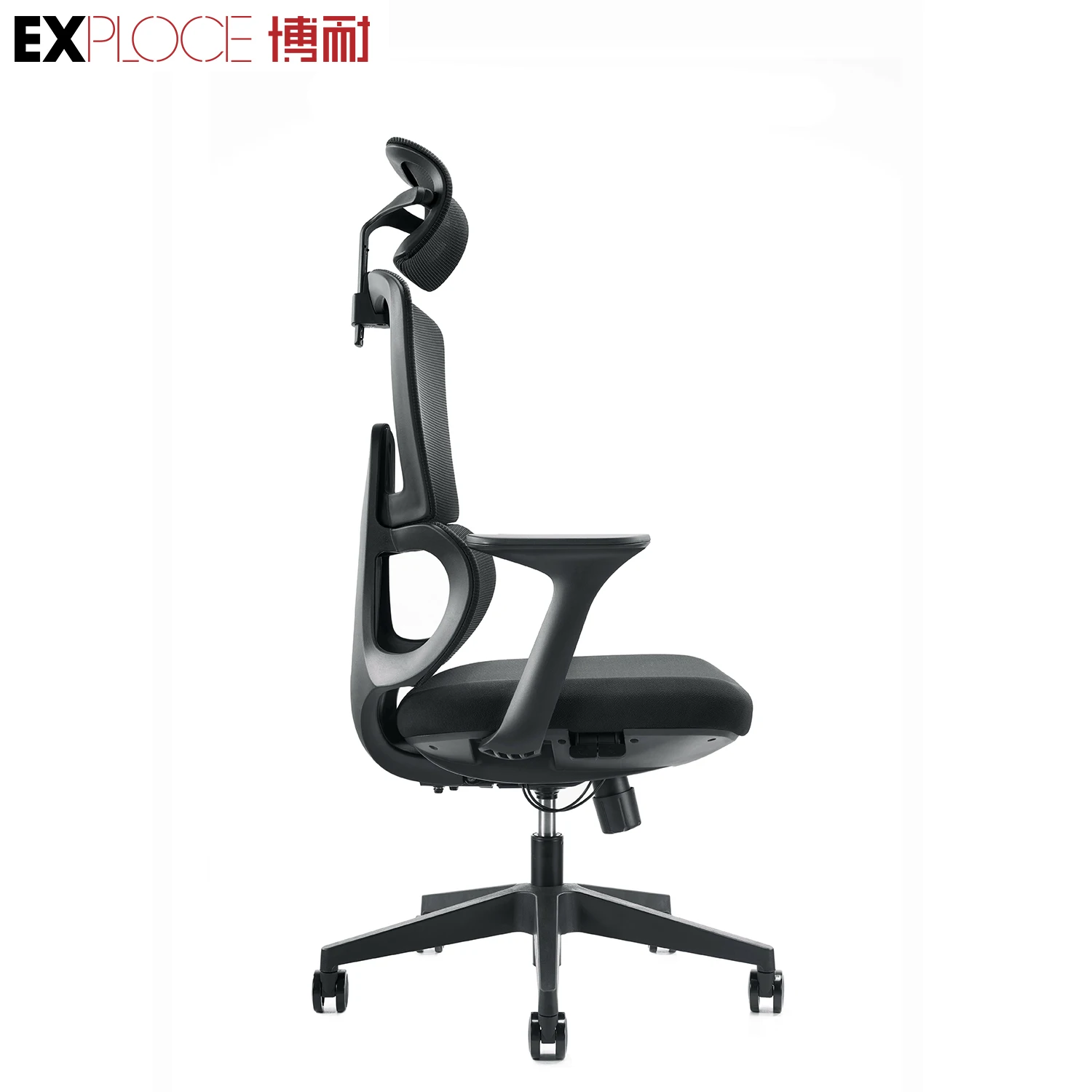 Best Selling And Comfortable Lumbar Support Mesh Black Executive Swivel