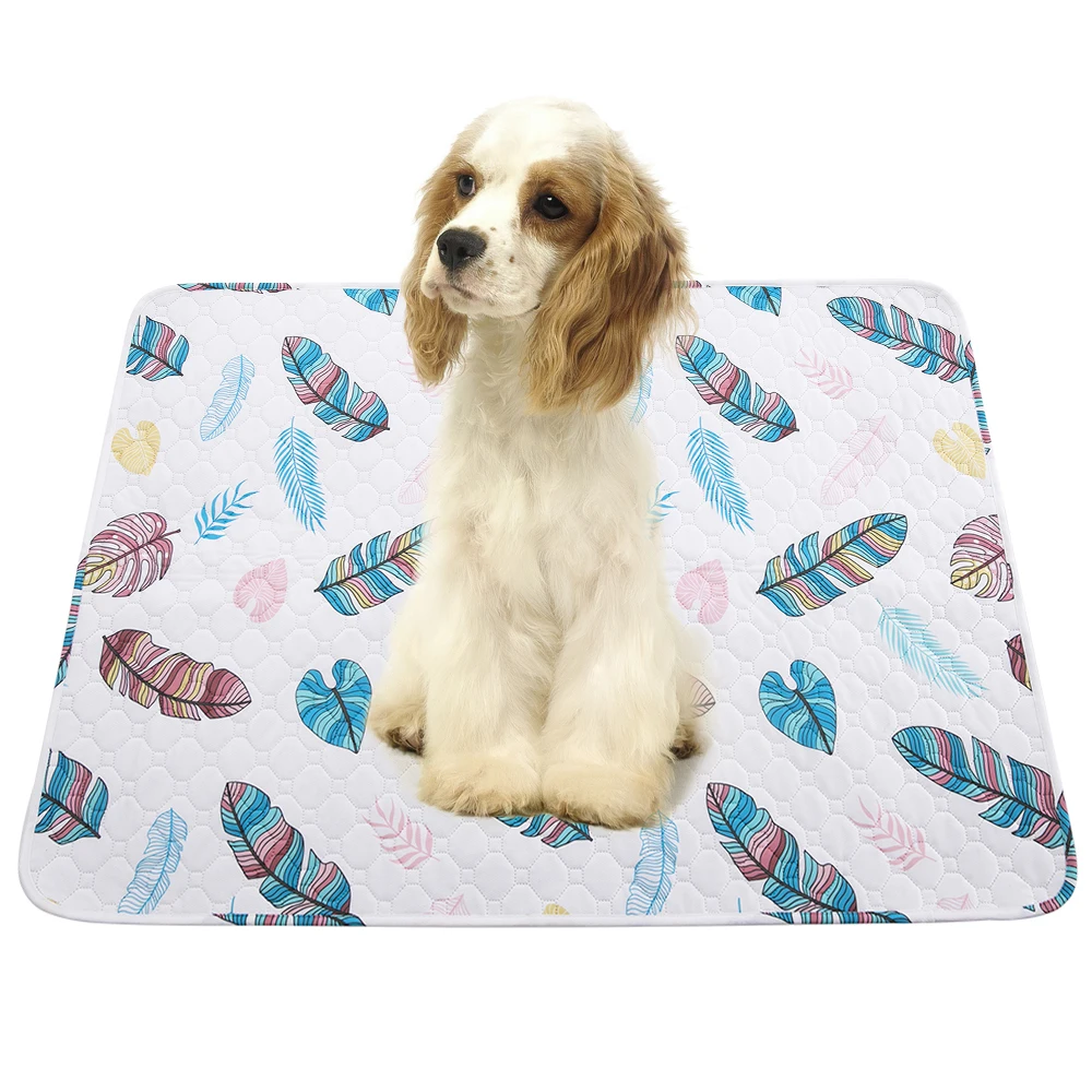 Absorbent Reusable Puppy Pads Non-Slip Dog Mats Washable Pee Pads supplier