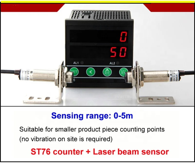 ST76 Infrared Automatic Induction Counter with Electronic Digital Display