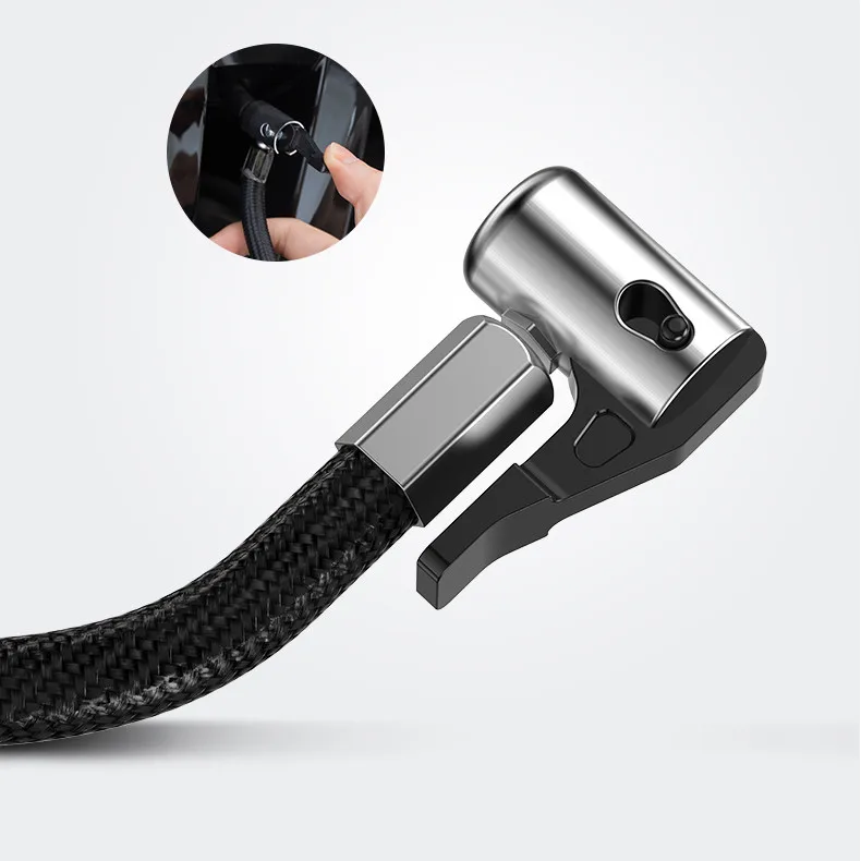New Style 2 in 1 Automatically Air Pump Portable Tire Inflator Compressor for Sale