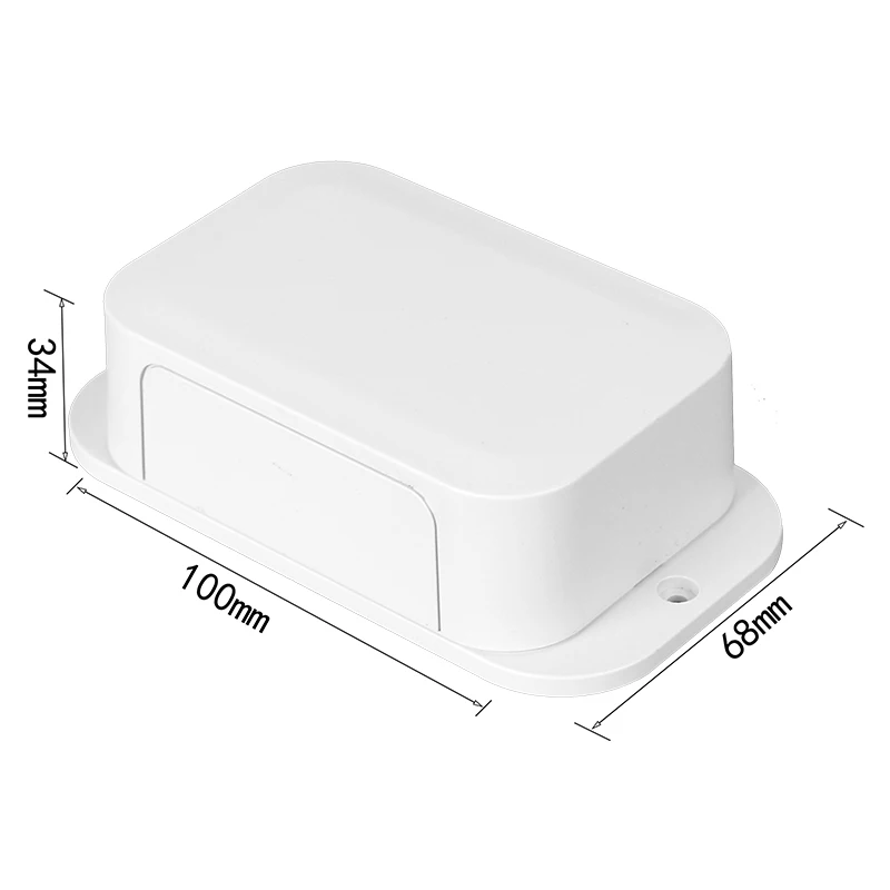 Abs Plastic Flang Enclosure For Wireless Network Data Logger Project ...