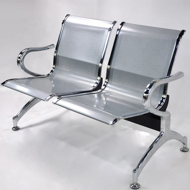 2022 Factory Direct Sale Cheap 2 Seat Public Area Waiting Chairs Airport Chair