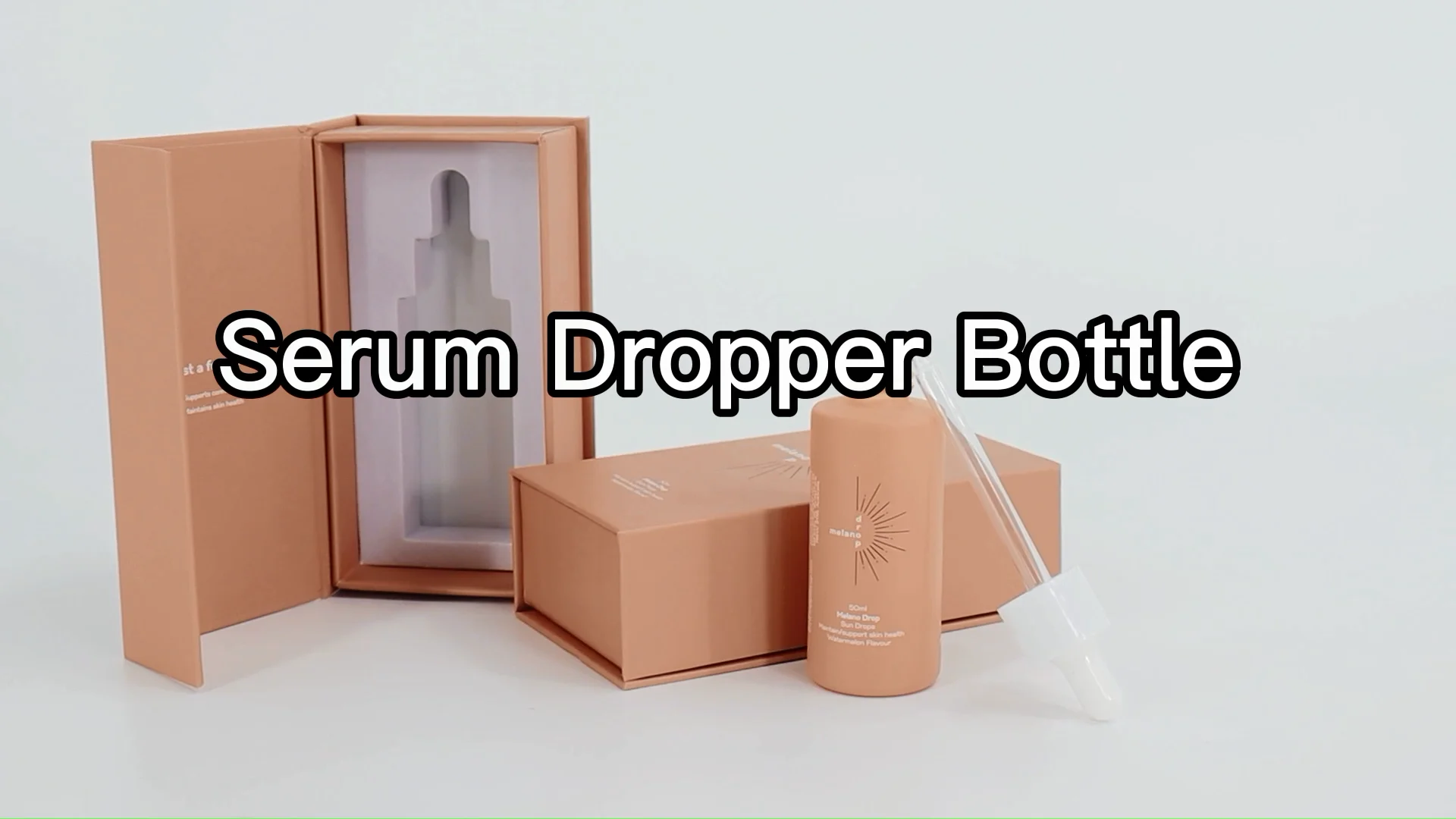 Hot-selling Cute 30 Ml Pink Glass Thick Packaging Oil Dropper Bottle ...