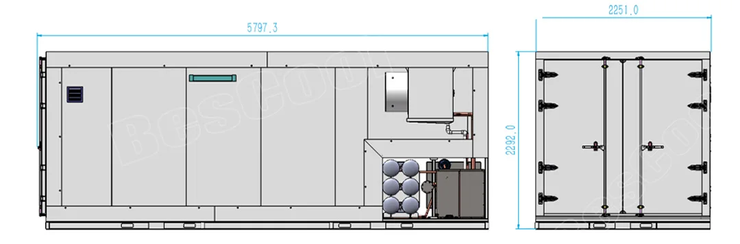 Blast Freezer, CO2, 85~-60 - detail 16