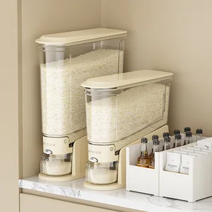 Hot Sale Plastic Insect-Proof Moisture-Proof Rice Grain Food Storage Bucket for Kitchen