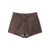 Pantalón corto marrón A03