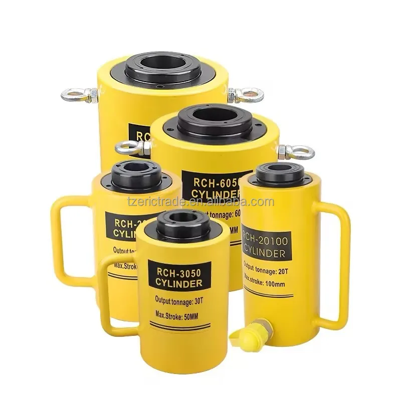 Hydraulic Cylinder Ram 6 Inch Stroke 30T Portable Single Acting Lifting Cylinder - View #11