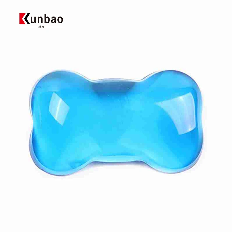 Bone Shape Transparent Cooling Gel Non-Slip Wrists Rest Support Mouse Wrist Pad Wrist Rest Pad