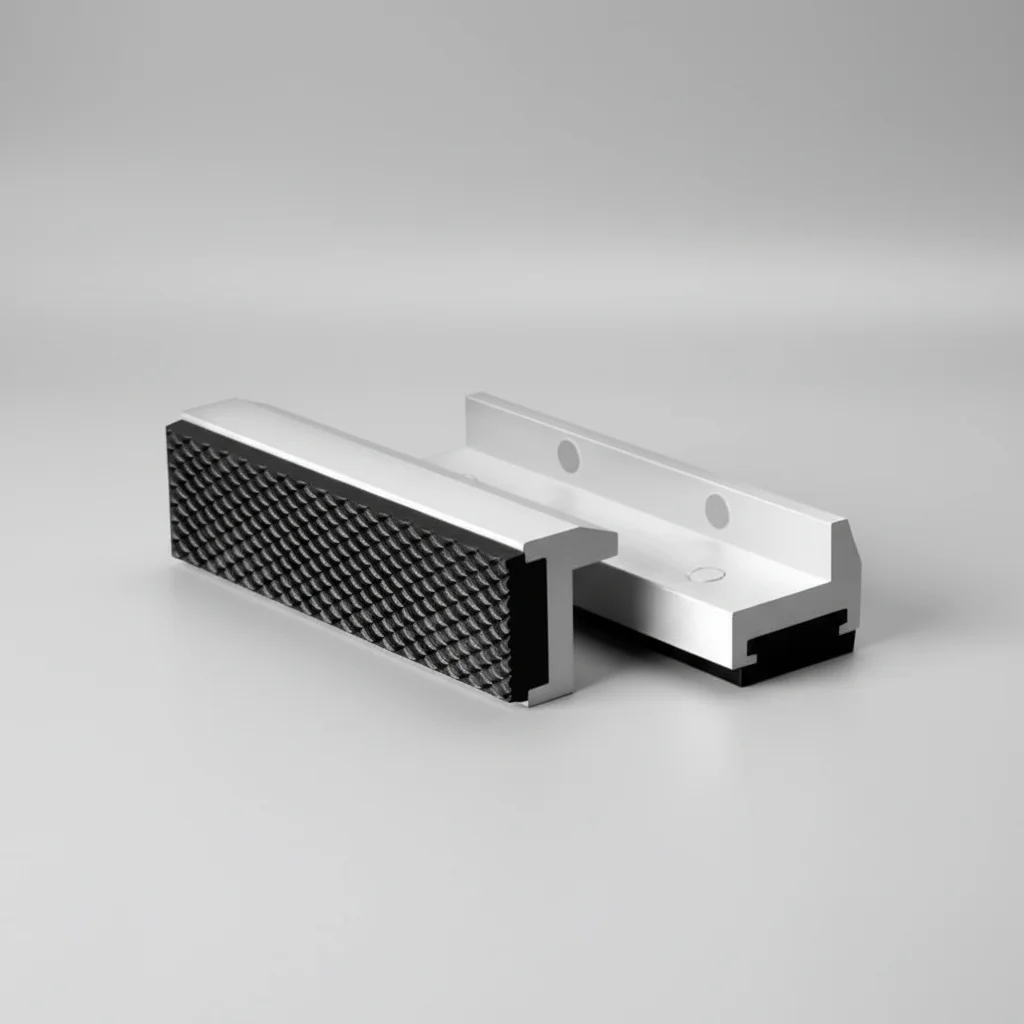 TEBAK 1 Pair Hammer-type Fixture 4 Inches 5 Inches 6 Inches CNC Milling Steel Fixtures  Hard Jaw Fixture   Aluminum Alloy