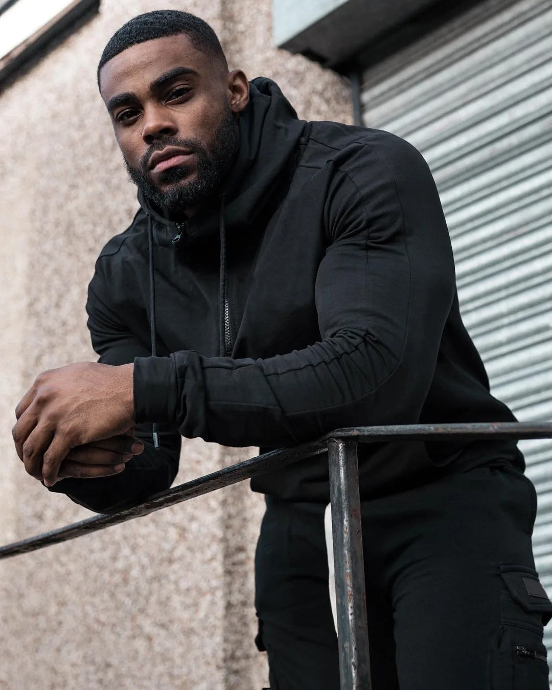 Custom logo Printed New Design Men Training Hoodie Sports Gym Wear Clothing Solid Fitness Hoodies