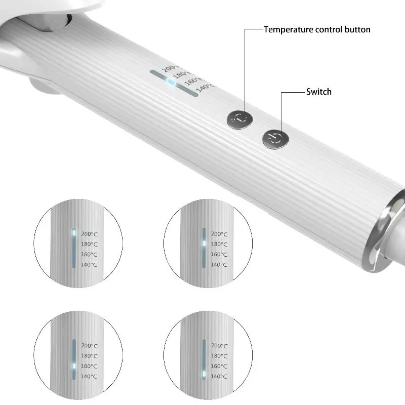 long hair curling iron