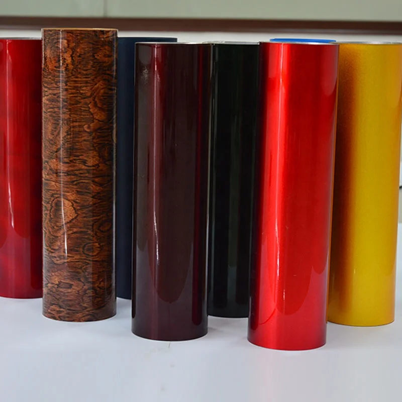 High Quality Transparent Plastic Sheets Custom Size Rigid Color Sparkling Pvc Sheet for Drum Wrap