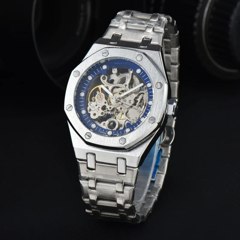 Octagonal Automatic Men's Watch OM-688396