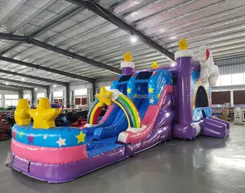 Hot sale Factory Cheap Partyb Rental Playground Jumping Castles Bounce House Commercial Inflatable Bouncer Slide Combo