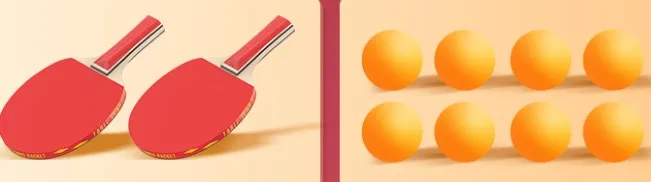 Table Tennis Excise Trainer with storage function
