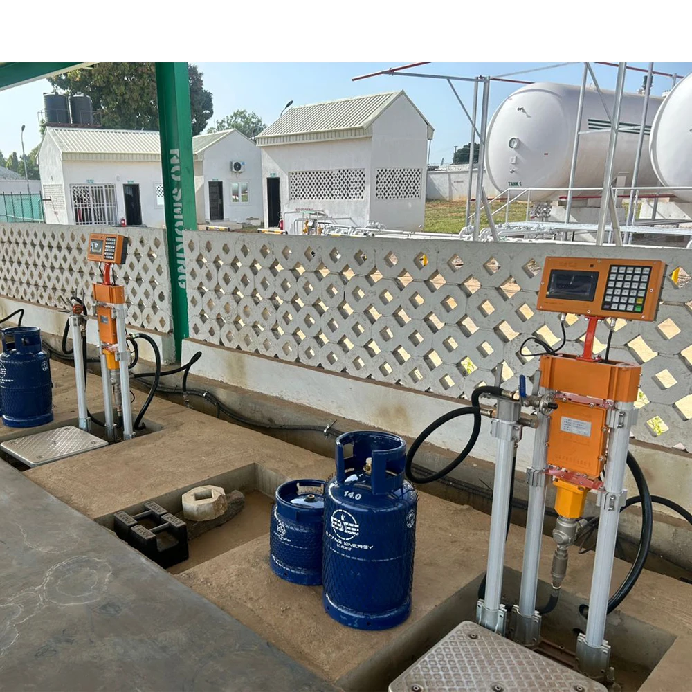 ATEX Explosion Proof lpg Filling Scale Easy to Operate lpg Gas Cylinder Filling Scale Cooking Gas Filling Machine