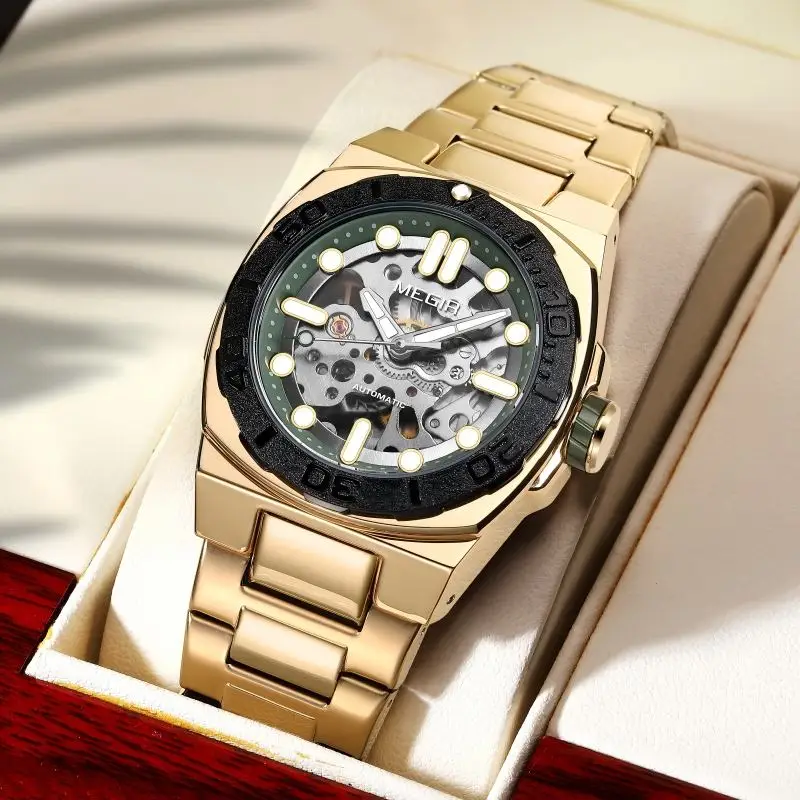 MEGIR 8606 Men's Watch - Fashion & Sport Stainless Steel