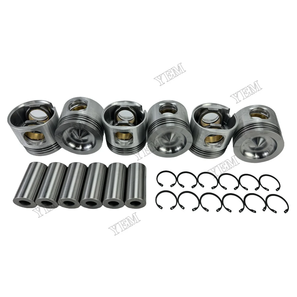 Piston Crowm & Piston Skirt 324-7380 197-9297 Fit for Caterpillar C-9 Engine 2