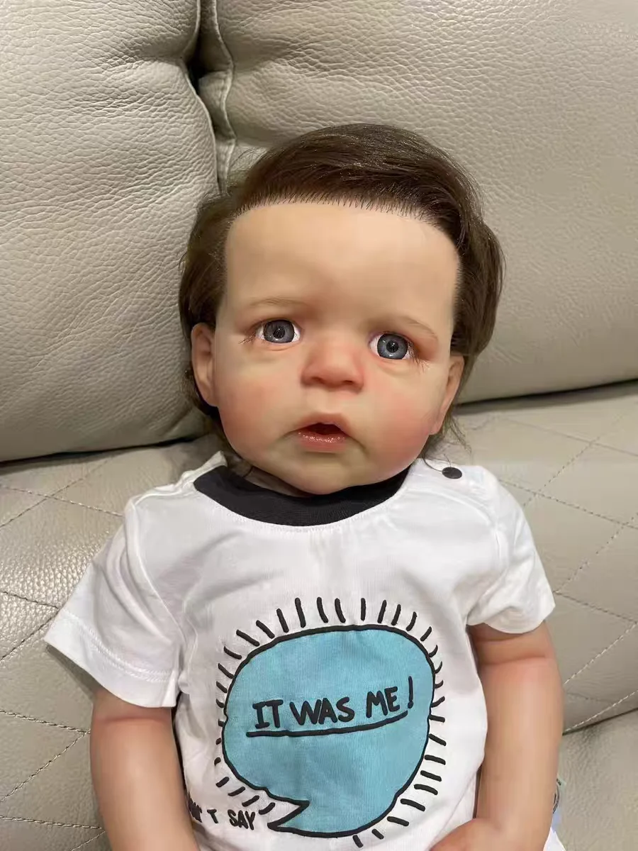 Non Toxic Toddler American 3d Skin Silicone Vinyl Reborn Dolls Twins