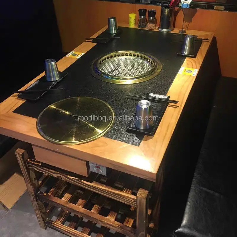 Restaurant Yakiniku Smokeless Grill Shinpo Electric Japanese Grill