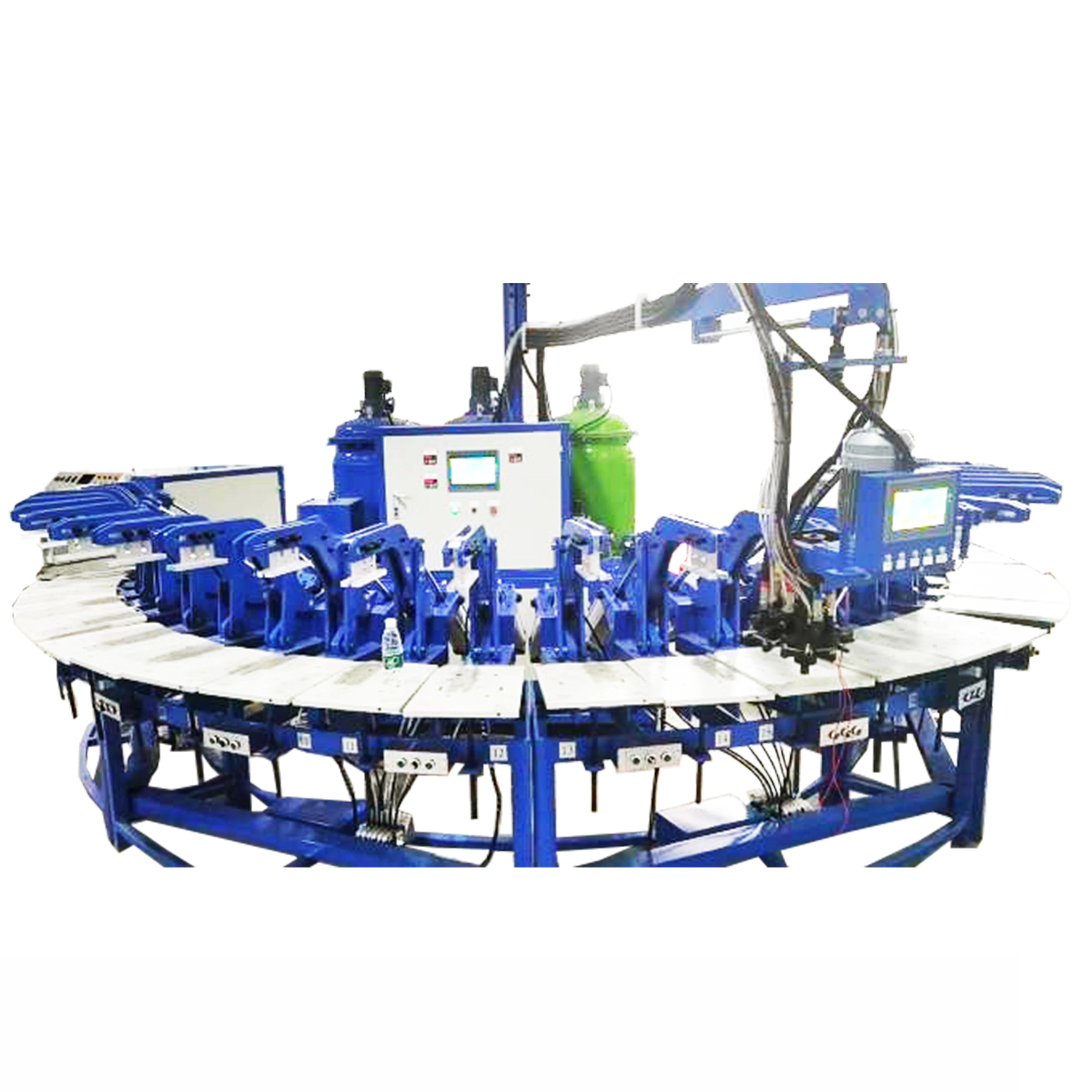 Polyurethane Foam PU Footwear Making Machine Production Line