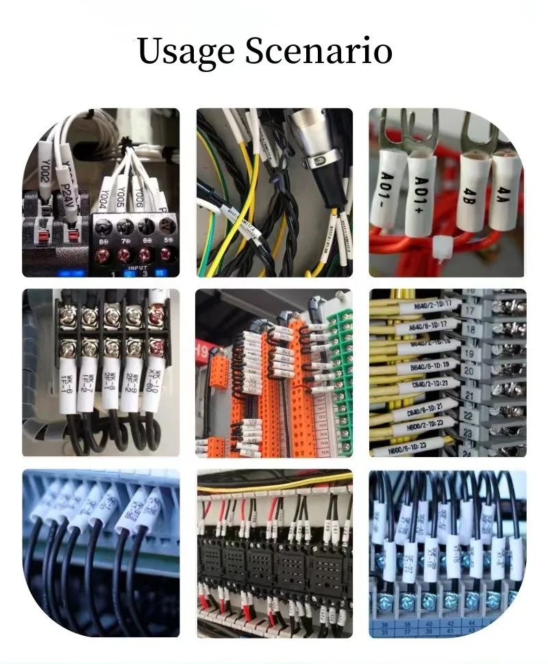 Printable Cable Route Marker Roll - MEC-1 PVC Markers