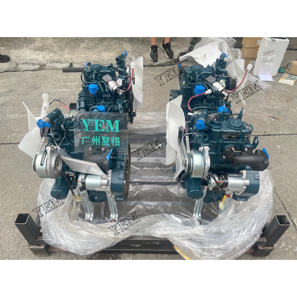 New Z482 Complete Engine Assy 4PG2125 3000RPM 8.2KW for Kubota Parts