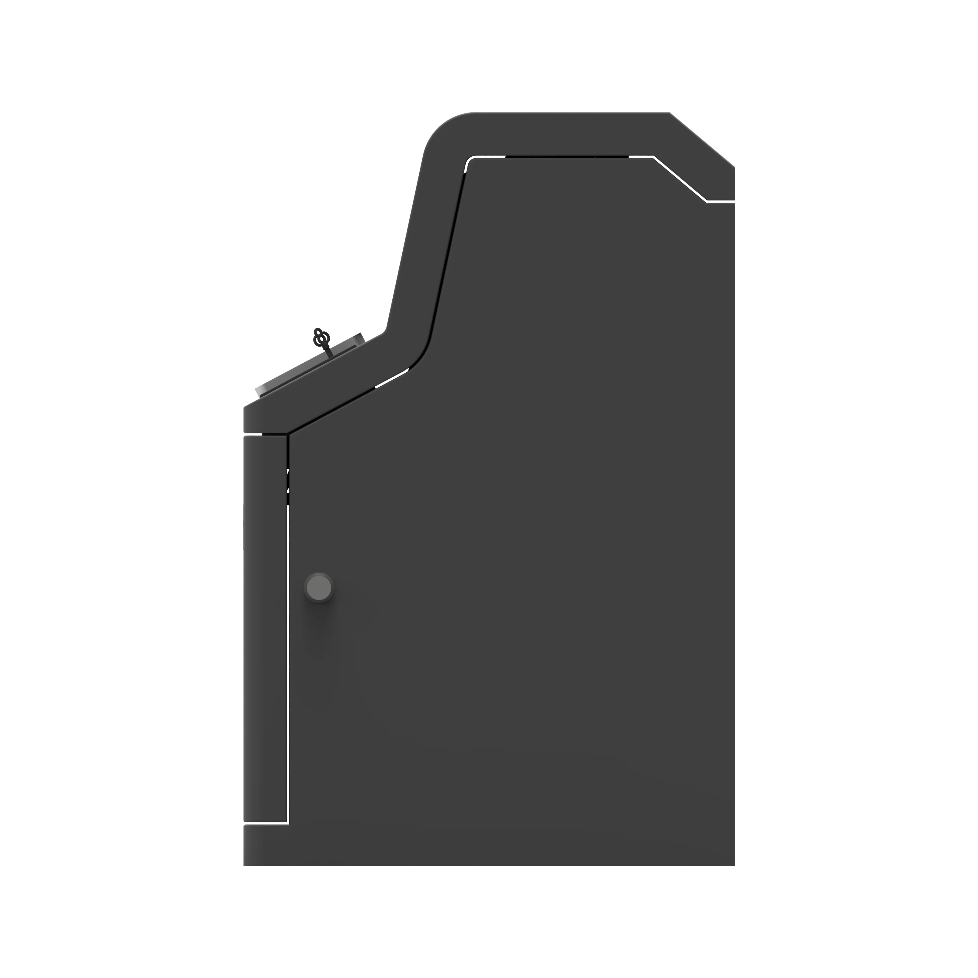 Smart HD Touch Screen Modular Design Back Office Smart Safe Cash Deposit Machine Automation Solutions Banknote Processing System