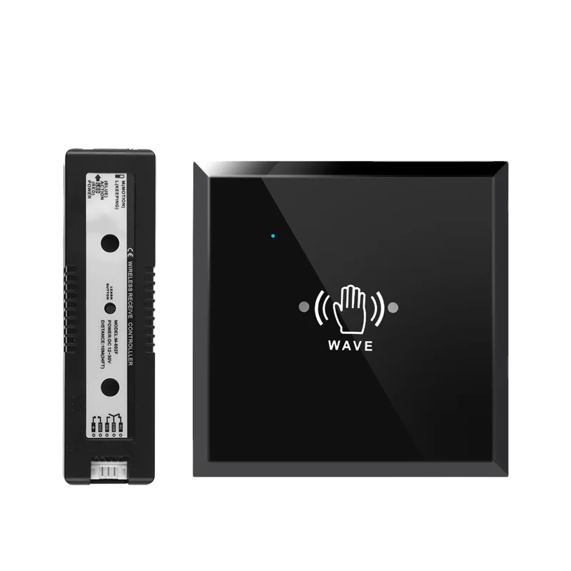 Wireless Touchless Button No Touch Hand Free Exit Release Switch Sensor IR for Door Access Control System