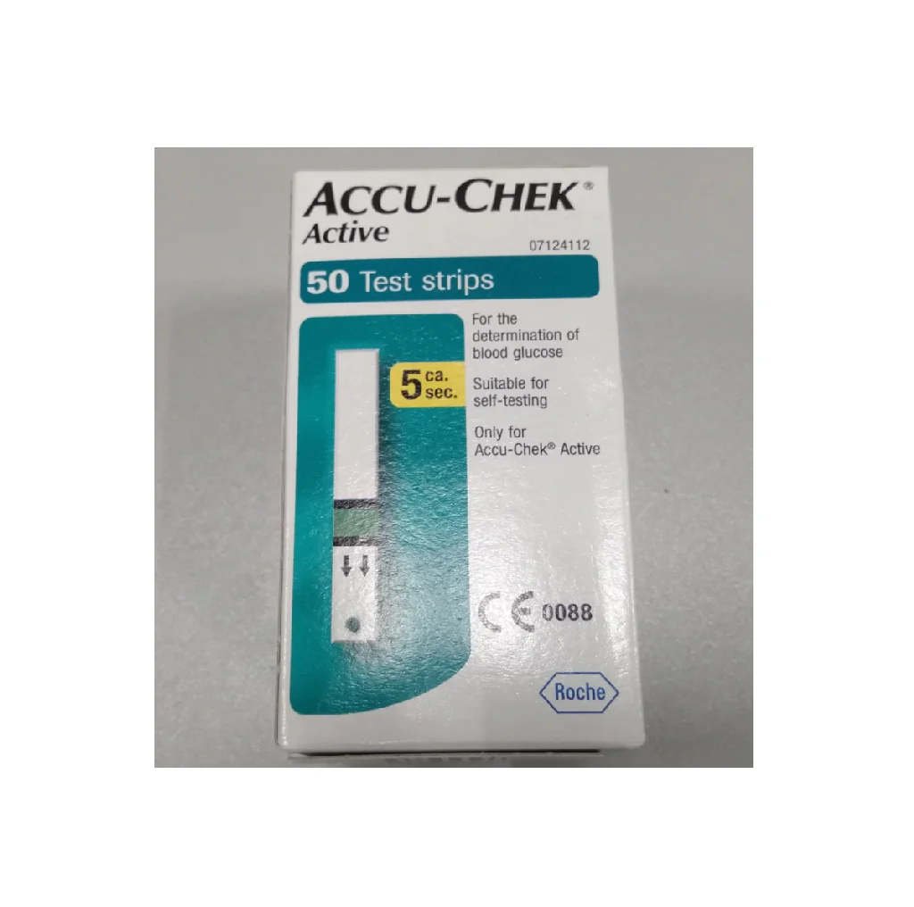 built-in battery accu chek active blood glucosemeter test strips