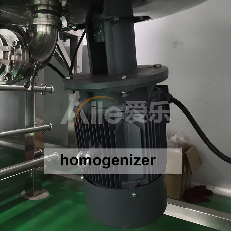 Aile 50L 100L Hand Wash Homogenizing Shampoo Liquid Detergent Mixer Dish Washing Liquid Soap Making Machine
