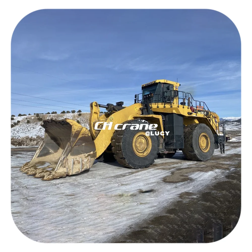 Komatsu WA900 Wheel Loaders - High Efficiency & Durability