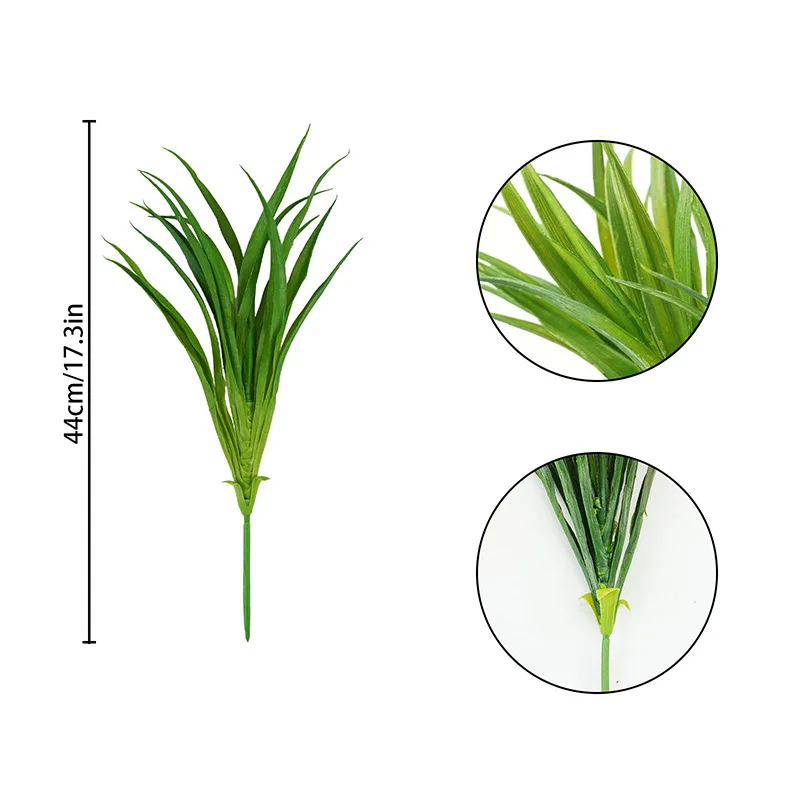 Artificial Grass Fake Plants Outdoor Plastic Plants Uv Resistant
