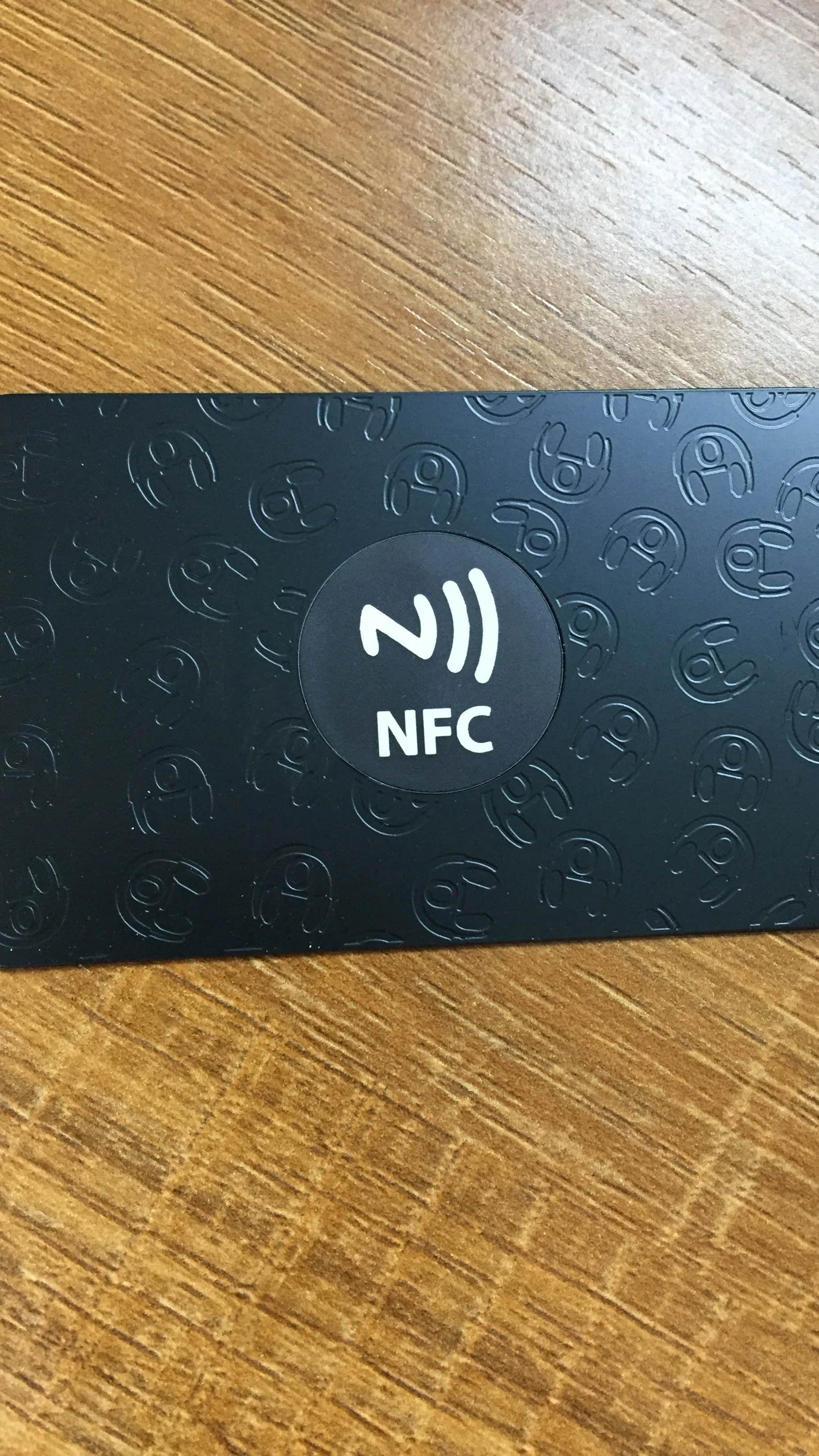 eye-catching logo etching ntag213 metal nfc stainless card