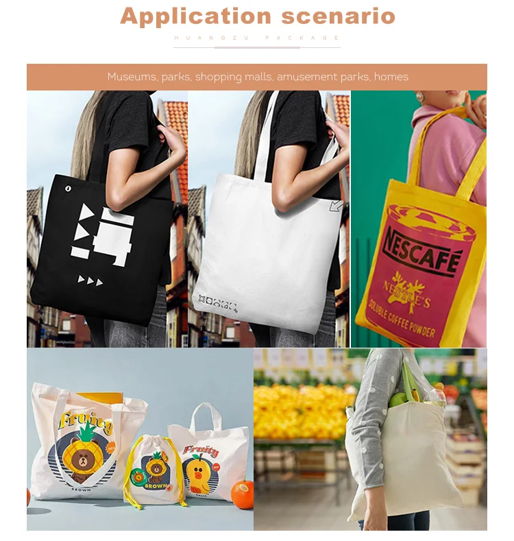 China Hot Selling Shopping Large Oversize Cotton Canvas Tote Bag Custom ...