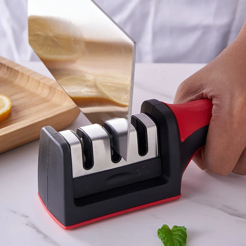Threestage Household Knife Sharpener Creative Manual Fast Sharpening