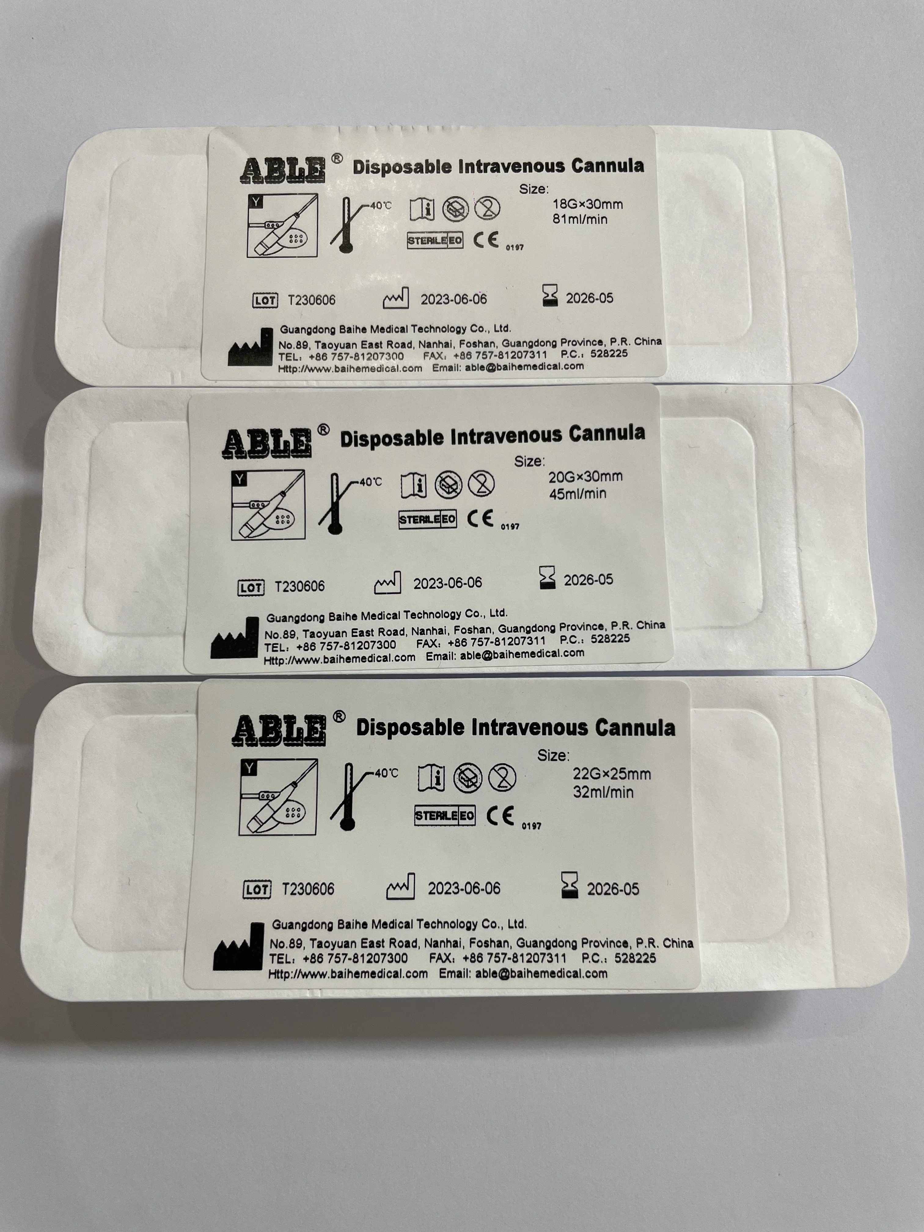 Factory Price Multi Type Disposable IV Cannula/Intravenous Cannula/IV Catheter