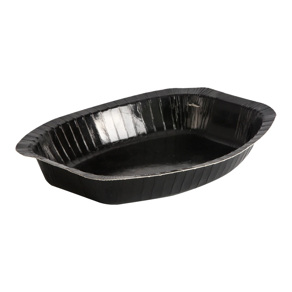 Disposal Custom Microwave Tray Food Container PET Paper