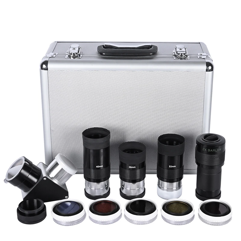 2 Inch Telescope Accessory Eyepiece 40mm 32mm 26mm Eyepiece +2x