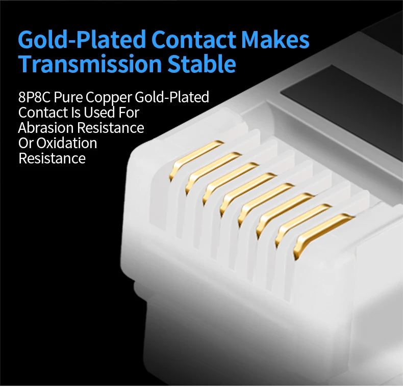 CableCreation Ultra Thin Cat6a Ethernet Cable UTP 10 Gigabit 500MHz Ethernet Patch Cable High Speed RJ45 LAN Network Cable