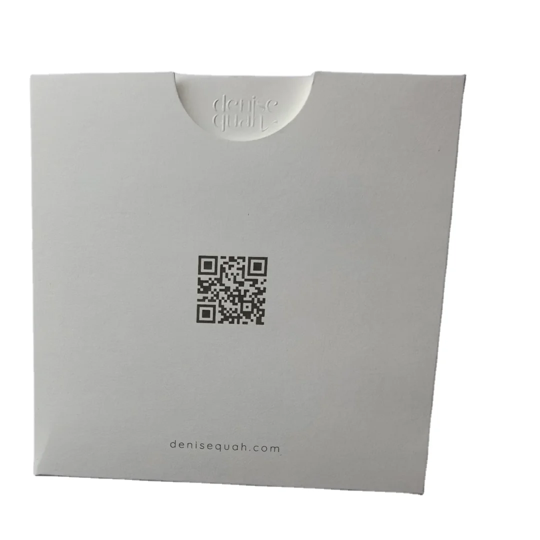 Custom Size Logo Printing Paper Card Sleeves Matt Black Lamination Full  Color Card Holder Sleeve for Gift Card Business
