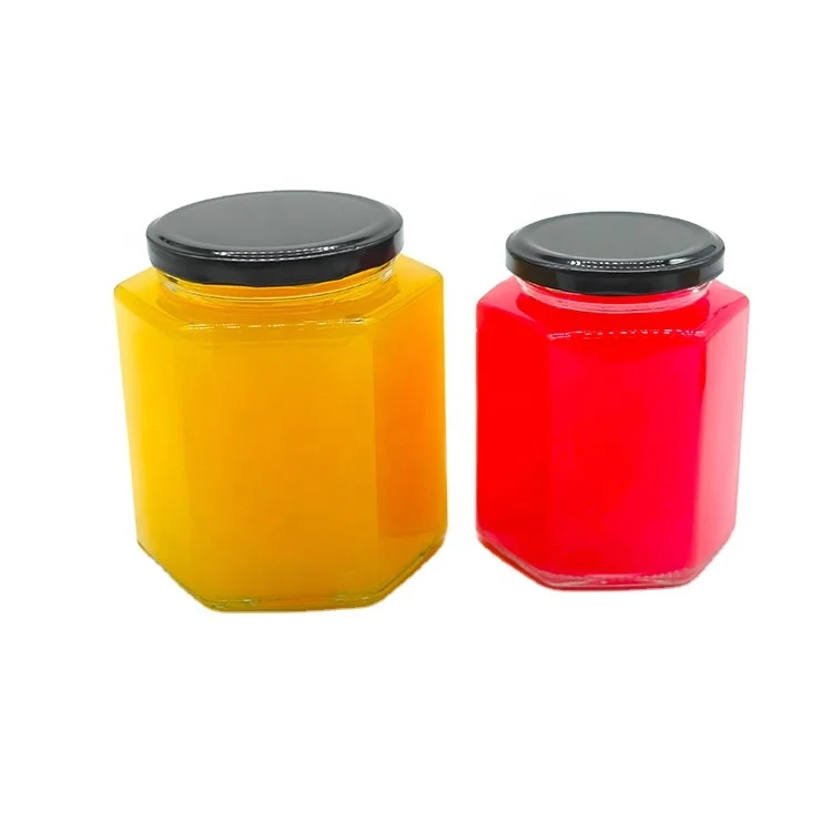 Hexagon Food Storage Container Honey Jar Chili Sauce Mayonnaise Salad Dressing  Glass Bottle 100ml 180ml 280ml 380ml 500ml 730ml - Buy Hexagon Food Storage  Container Honey Jar Chili Sauce Mayonnaise Salad Dressing