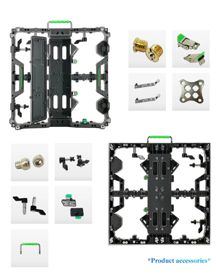HD Video Movie Flat Empty Cabinet Panel P3.91 P4.81 LED Display Suppliers factory