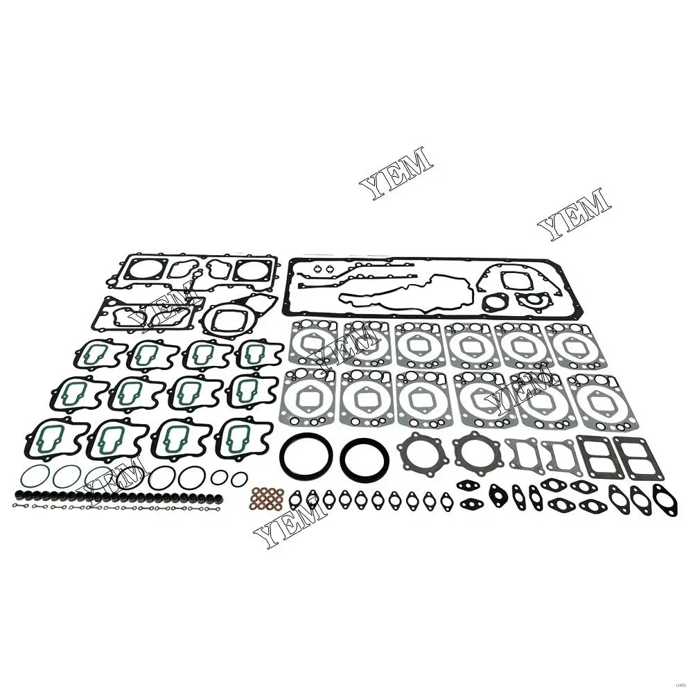 P222lE Full Gasket Kit With Head Gasket 65.99601-8059 for Doosan Harvester Spare Parts